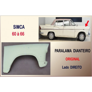 Paralama Dianteiro Simca 60 à 66 Original Direito