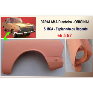 Paralama Dianteiro Simca Esplanada e Regente 66 à 67 Direito Original