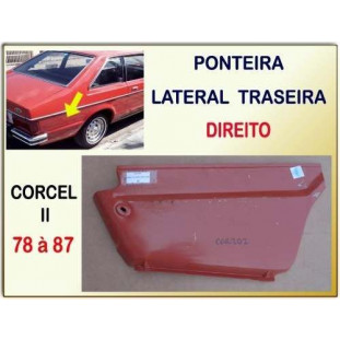 Ponta Lateral Traseira após a Roda Corcel II Estriguaru Direito