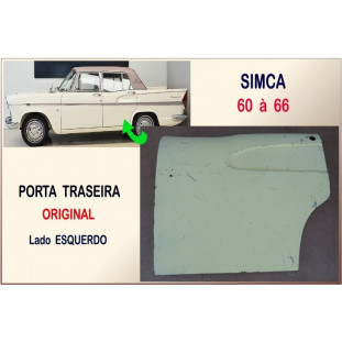 Porta Traseira Simca 60 à 66 Esquerda Original