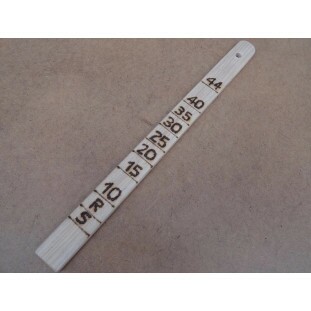 Régua Medidor De Combustível Fusca até 1961 Nivel Madeira