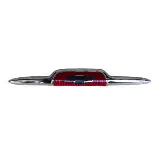 Emblema Bico Capô Chevrolet Marta Rocha 56 à 58 Vermelho Original Usado