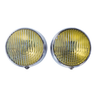 Farol Auxiliar Amarelo Aero Willys Cibié Original Usado - Par