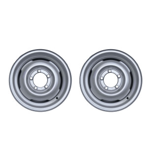 Roda Ferro F-75 Jeep Aro 16 X 5,5 Original Usada - Par