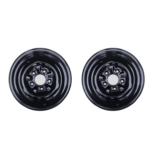 Roda Ferro Bel Air 1957 Aro 14 Tala 5 Original Usada - Par