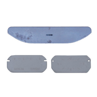 Acabamento Visor Painel Instrumentos Simca Original Usado - Jogo