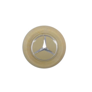 Botão Buzina Volante Mercedes 1113 1313 Bege Novo