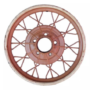 Roda Aro 19 Ford 1930 E 31 Fordinho Borda Virada Orig. Usada 