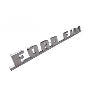 Emblema Lateral Capô Ford F-100 Twin Beam 68 À 71 - Unitário
