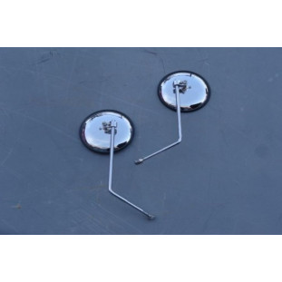 Retrovisor Externo Kombi Antiga até 1975 Cromados - Par