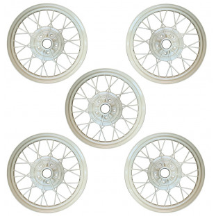 Roda Aro 21 Ford Model A 1928 1929 Fordinho Bege Nova - Jogo com 05