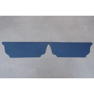 Rodapé Banco Traseiro Fusca 1959 à 1996 Preto Novo - Par