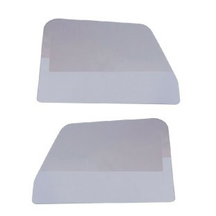 Vidro Porta Inteiriço Ford Willys Rural F-75 Incolor Novo - Par