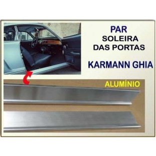 Soleira Porta Karmann Ghia INOX - Par