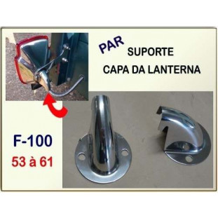 Suporte Capa Lanterna F-100 53 à 61 Importado - Par