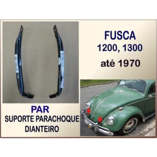 Suporte Parachoque Dianteiro Tubo Apoio Fusca até 70 - Par