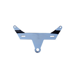 Suporte Placa Traseira Vw Fusca 1971 Em Diante Cromado Novo