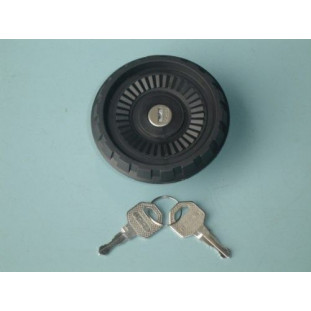 Tampa Combustível Corcel I 73 à 77 Preta Plástico com Chave