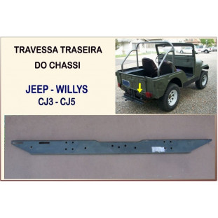 Travessa Traseira Chassi Jeep CJ3 CJ5 Willys