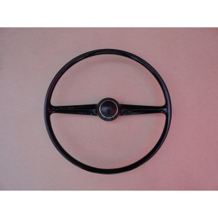 Volante Kombi Corujinha 1973 a 1975 Preto com Botão Original Usado