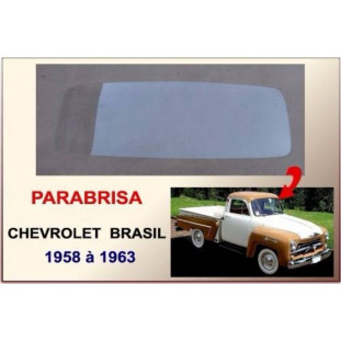 Vidro Parabrisa Chevrolet Brasil 58 à 63 Incolor