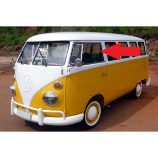 Vidro Fixo Porta Dianteira Kombi até 1975 Incolor Novo