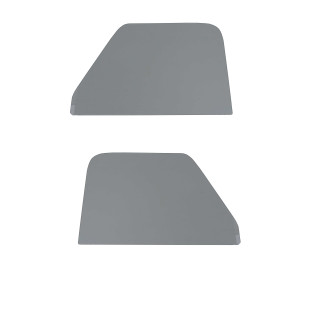 Vidro Porta Inteiriço F-100 F-600 1953 a 55 e 1958 Incolor - Par