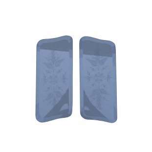 Vidro Quebra Vento Lapidado Ford Model A 1928 a 31 Bisote - Par