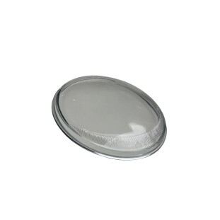 Lente Farol Dianteiro Fusca 1963 a 1972 Cristal Lisa - Unitário 