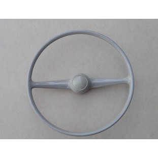 Volante Kombi Antiga Corujinha 73 à 75 Bege com Botão Original Restaurado