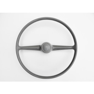 Volante Cinza Kombi Antiga Corujinha 73 à 75 com Botão Original Restaurado