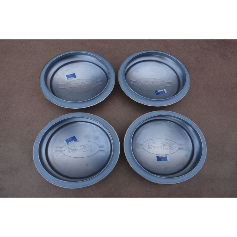 Calota Autómóvel Ford 1942 e Pick-Up 1946 Cromada - Jogo