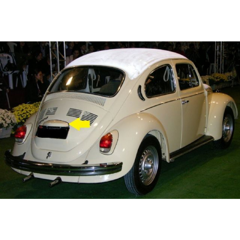 Guarnição Lanterna Placa Fusca após 71