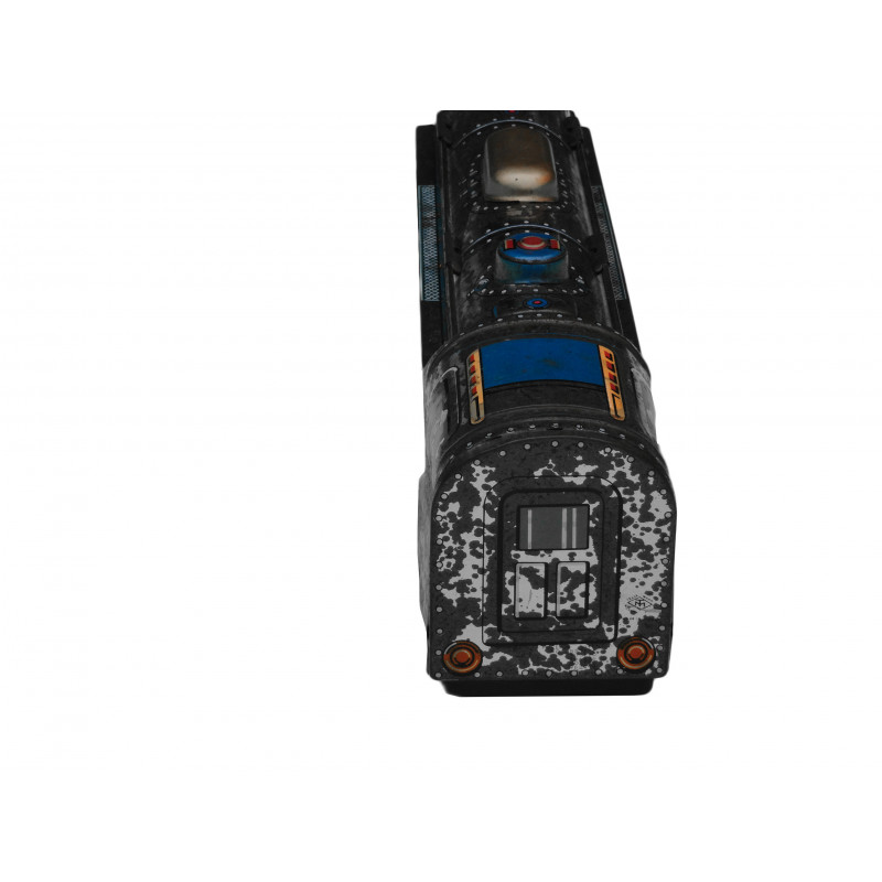 Brinquedo Antigo Trem Locomotiva de Lata Japônes Funcionando Década 70