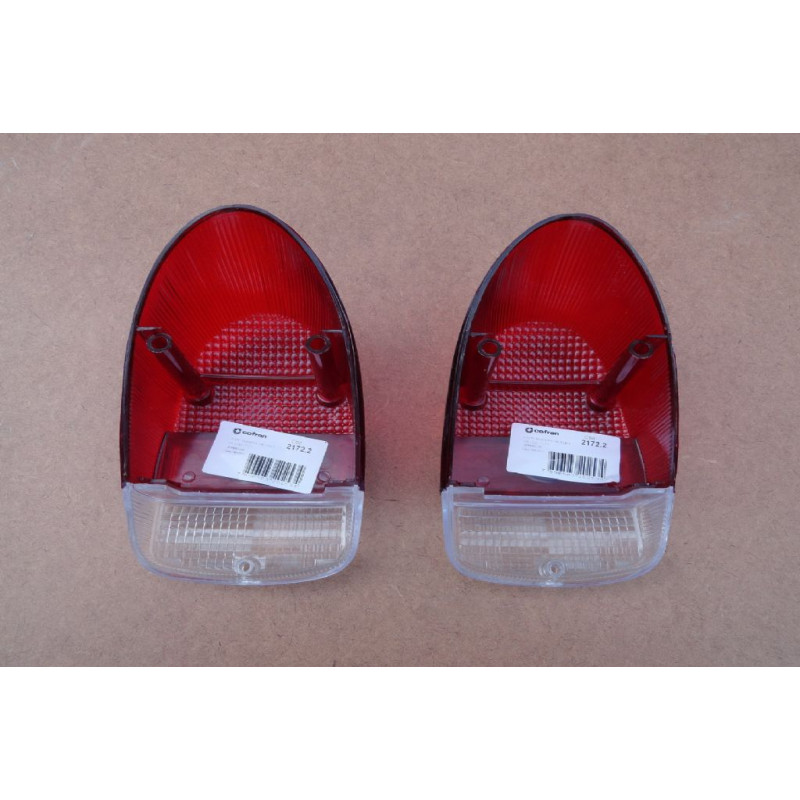 Lentes da Lanterna Fusca 1300 1500 Bicolor - Par