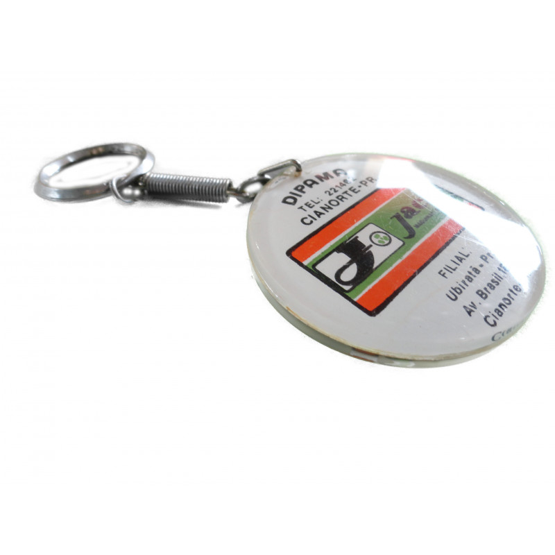 Chaveiro Antigo de Coleção Dipama Jacto de Cianorte Em Plástico