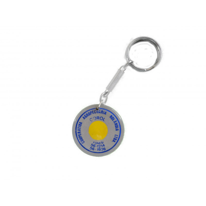 Chaveiro Antigo Coleção Cooperativa Agropecuária de Rolândia