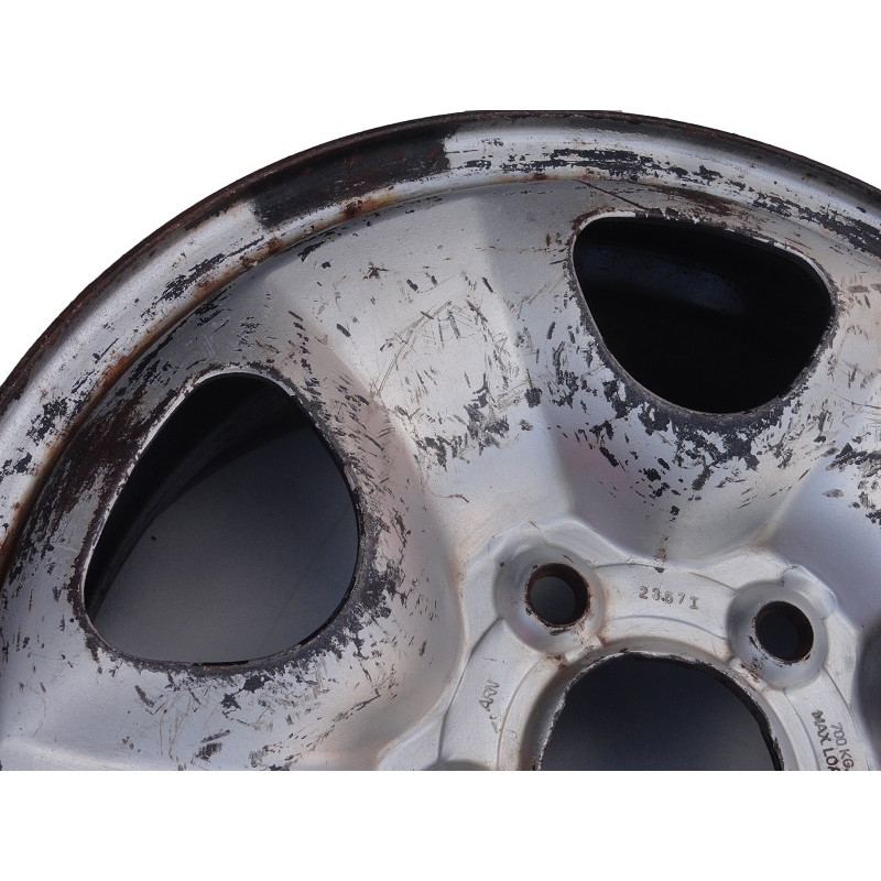 Roda Ferro S10 1997 a 2011 Aro 15 X 6 5x120 Original GM Usada - Unitário