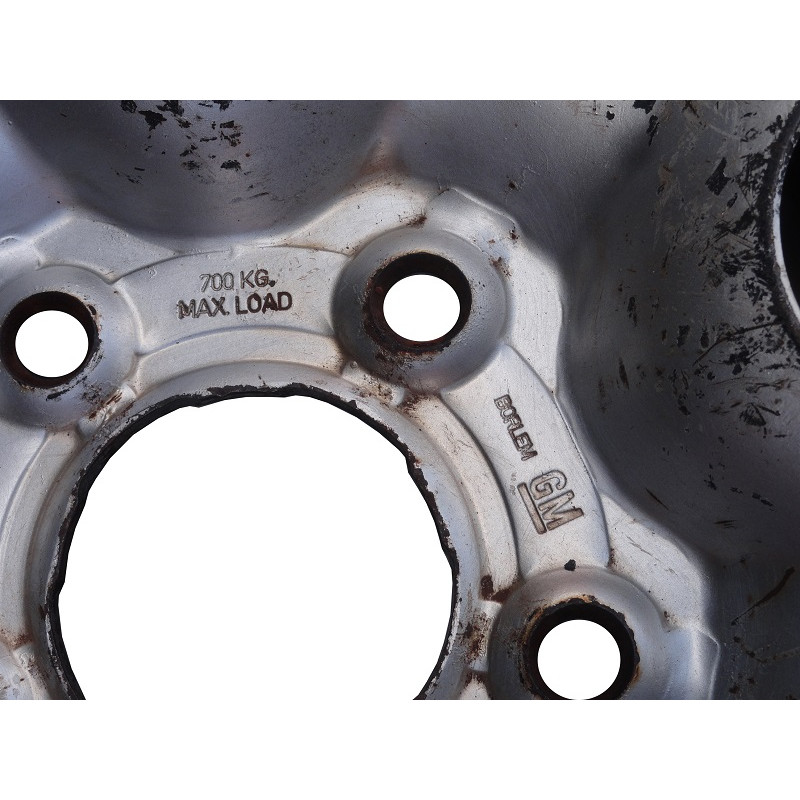 Roda Ferro S10 1997 a 2011 Aro 15 X 6 5x120 Original GM Usada - Unitário