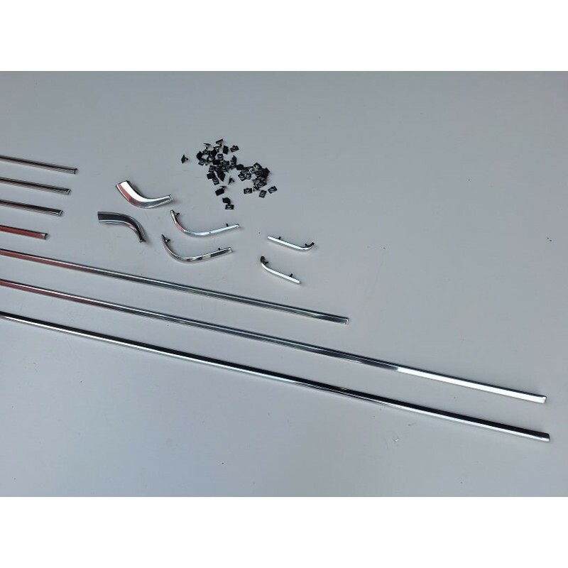 Friso Lateral F-100 Twin Beam 68 À 71 Jogo Completo Novo