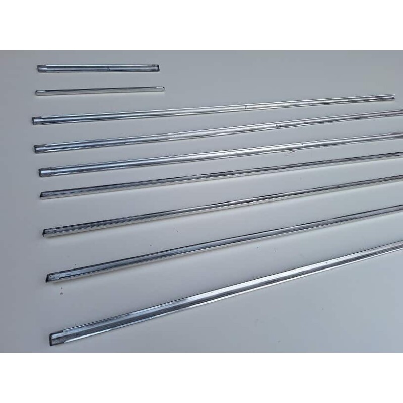 Friso Lateral F-100 Twin Beam 68 À 71 Jogo Completo Novo