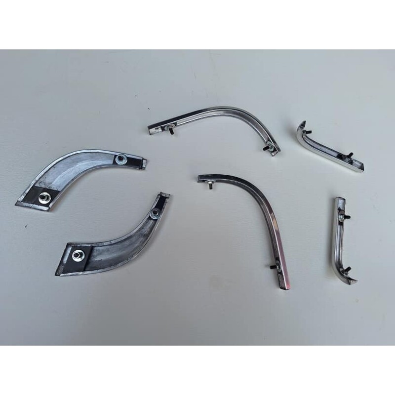 Friso Lateral F-100 Twin Beam 68 À 71 Jogo Completo Novo