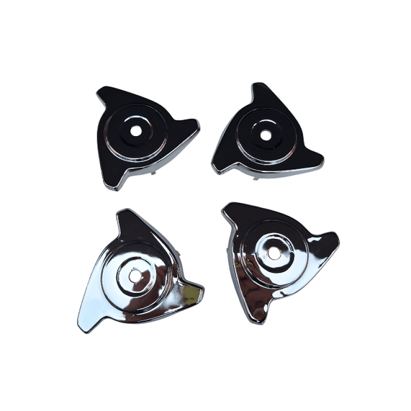 Spinner Da Calota Simca Cromado Novo Jogo Prateado