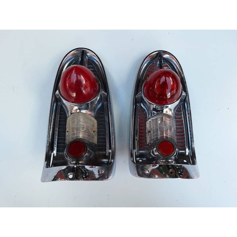 Lanterna Traseira Chevrolet Bel Air 1956 Original - Par