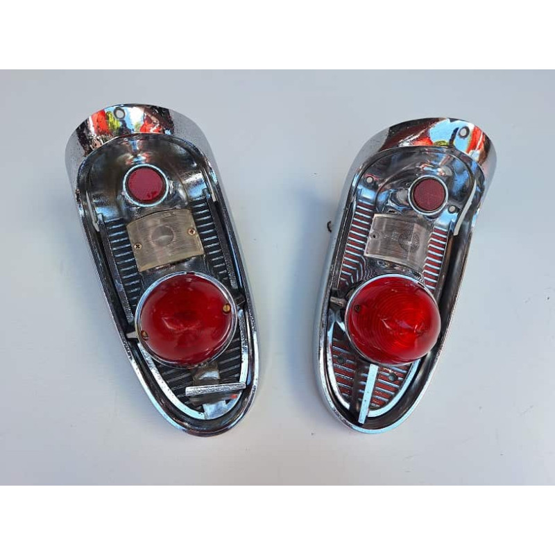 Lanterna Traseira Chevrolet Bel Air 1956 Original - Par