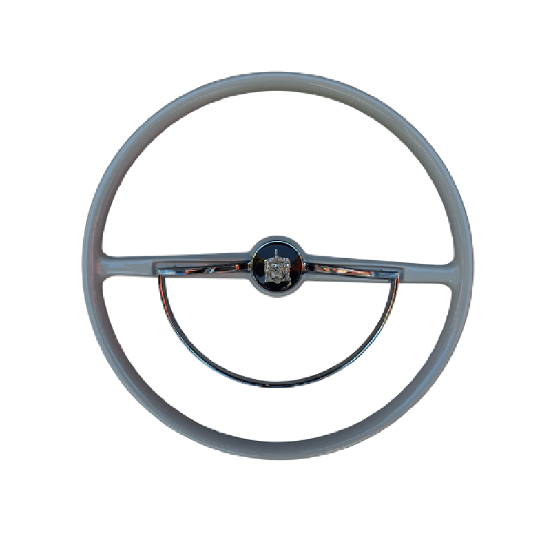 Volante Cálice Fusca Até 73 Estria Grossa Restaurado Marfim