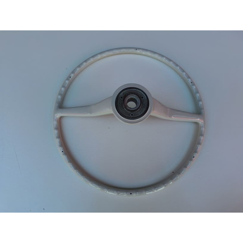 Volante Cálice Fusca Até 73 Estria Grossa Restaurado Marfim