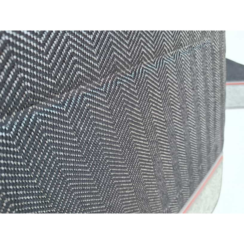 Forro Porta Gol Gti 89 À 94 Vermelho Laguna C/ Carpet + Tecido Traseiro - Jogo