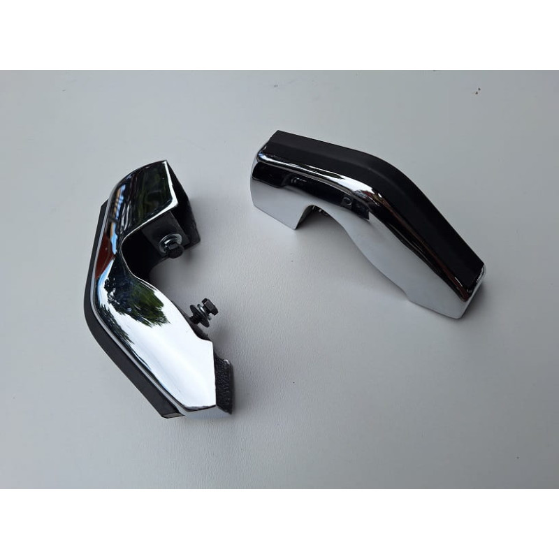 Batente Parachoque Traseiro Maverick Original Restaurado Par