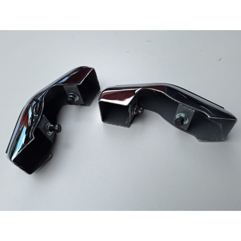 Batente Parachoque Traseiro Maverick Original Restaurado Par